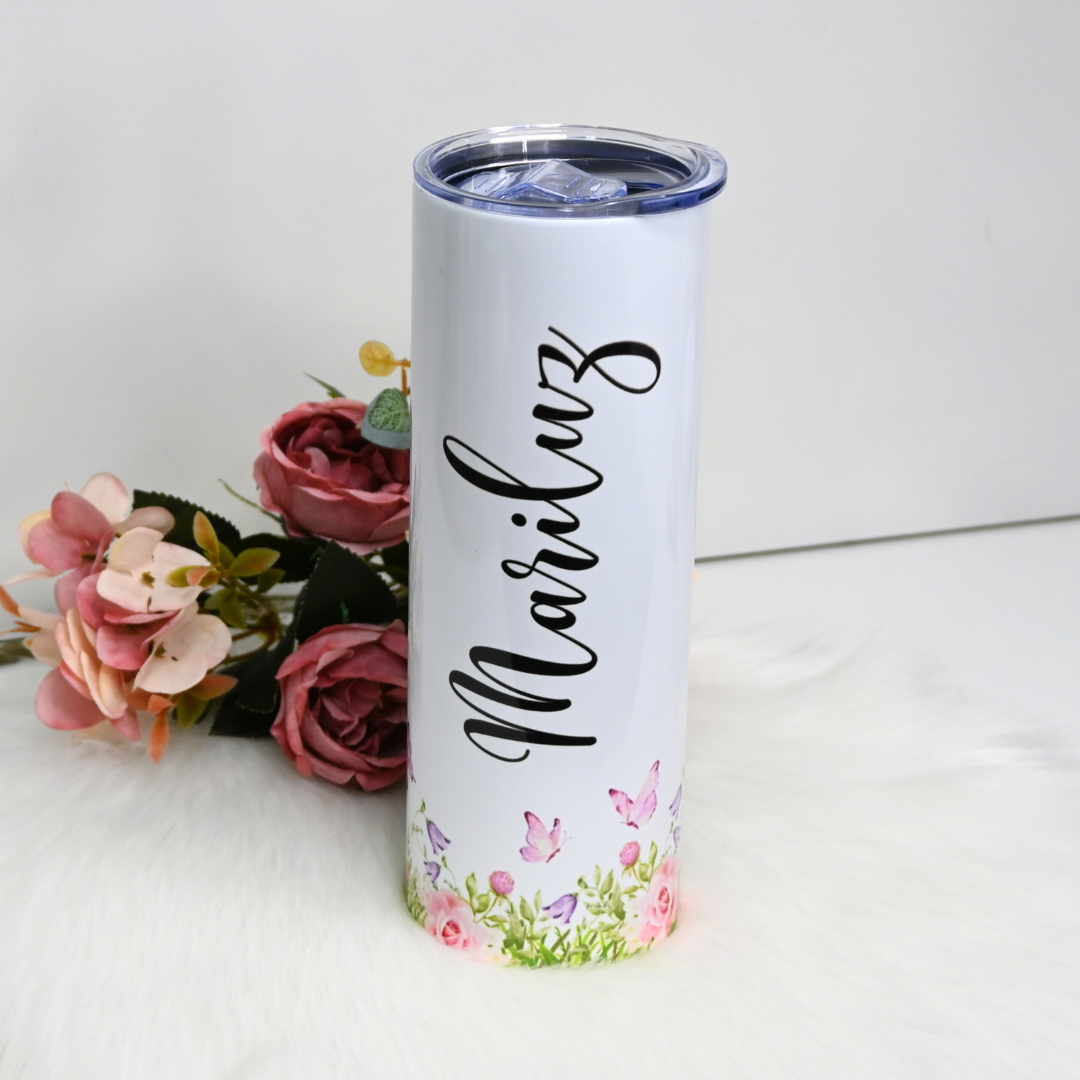 Customized Christian Skiny Tumbler.