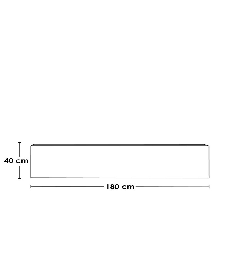 وحدة تلفزيون و ترابيزة قهوة خشب ام دي اف أبيض و بني - قطعتين