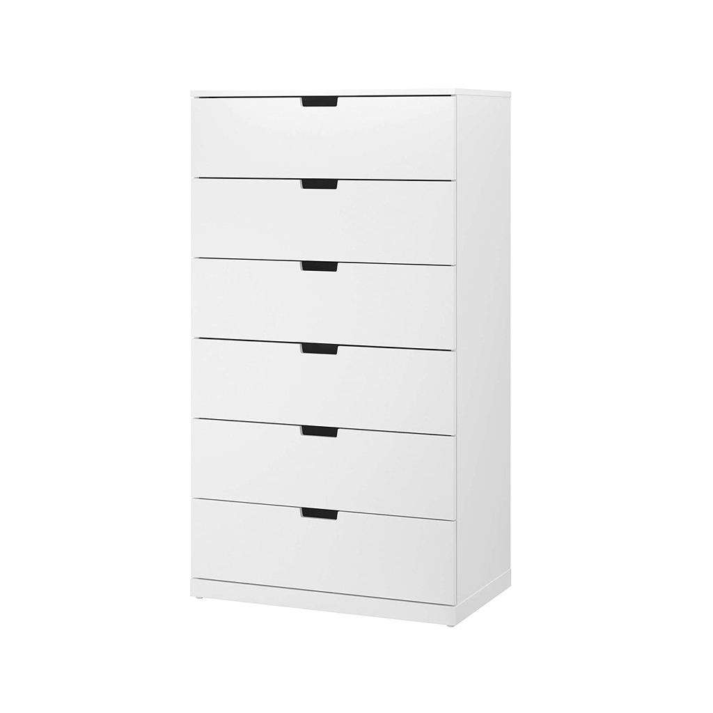 وحدة ادراج خشب إتش بي إل 6 أدراج - 120×50×40 سم