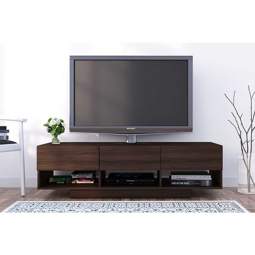 وحدة تلفزيون ام دي اف بني - 50×150×32 سم