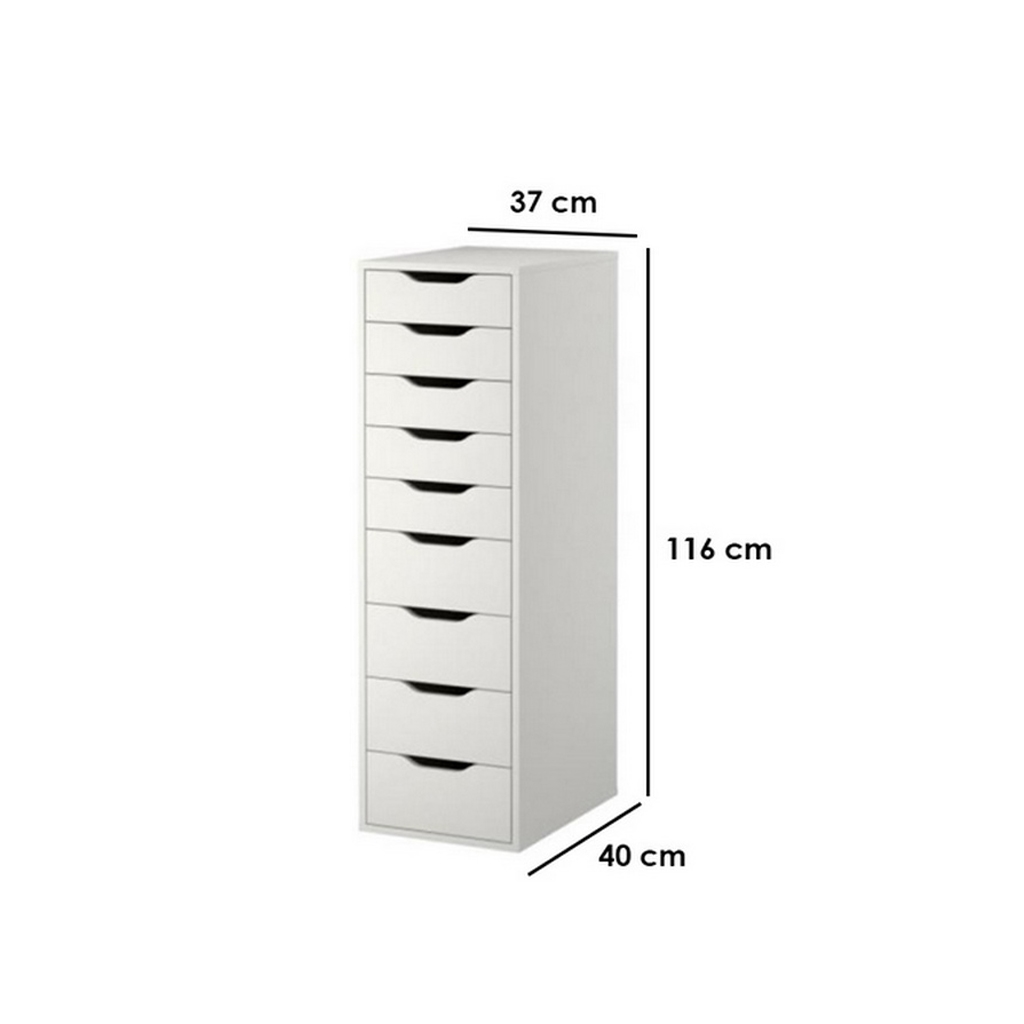 وحدة ادراج ام دي اف 9 ادراج40x116x37 سم