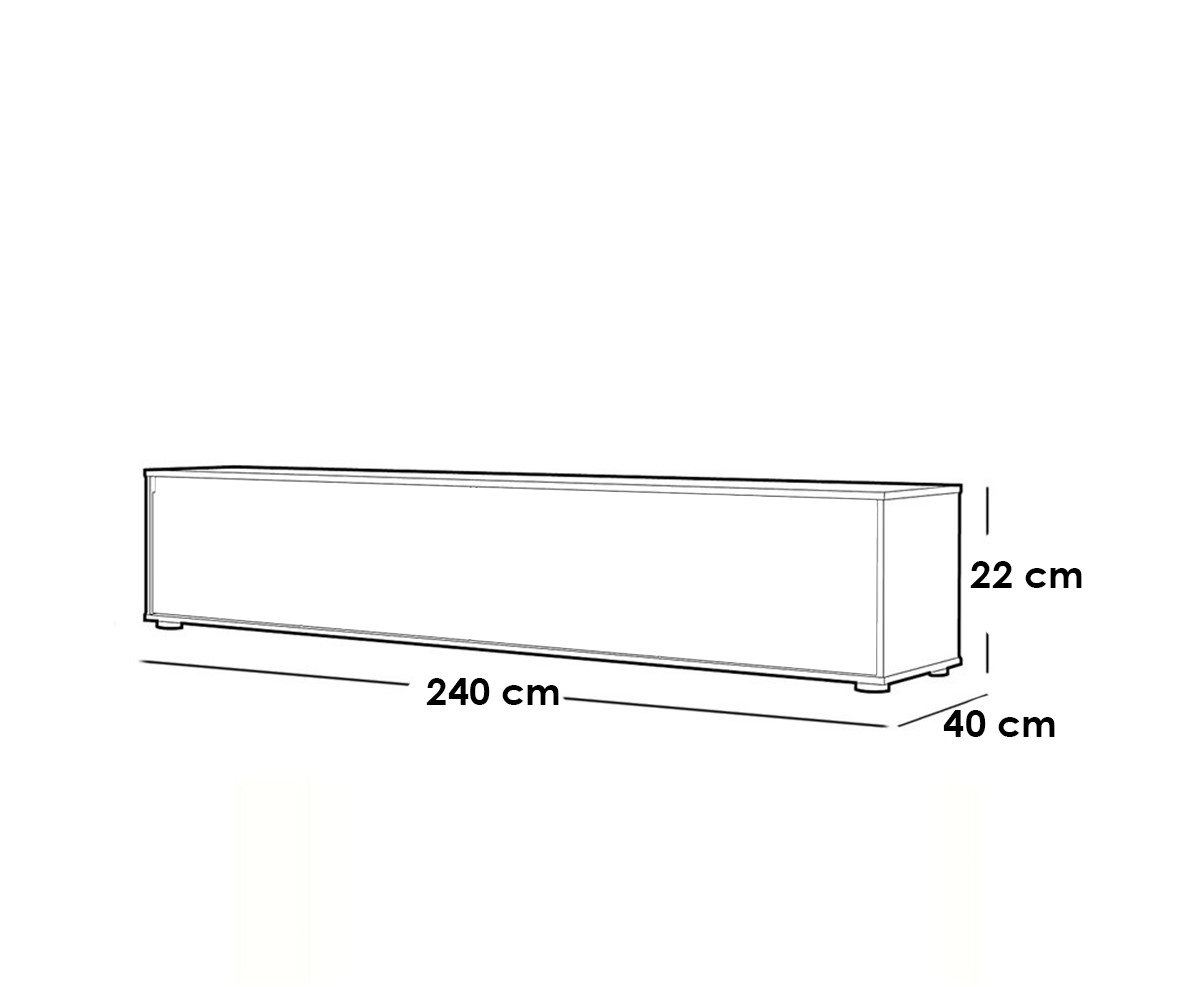 طقم ترابيزة تلفيزيون و ترابيزة قهوه ام دي اف - بني و بيج