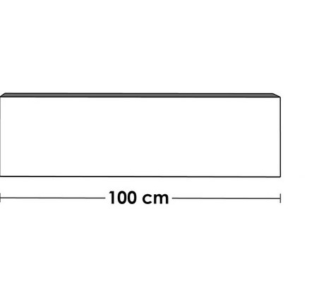 وحدة تلفزيون و ترابيزة قهوة خشب ام دي اف أبيض و بني - قطعتين