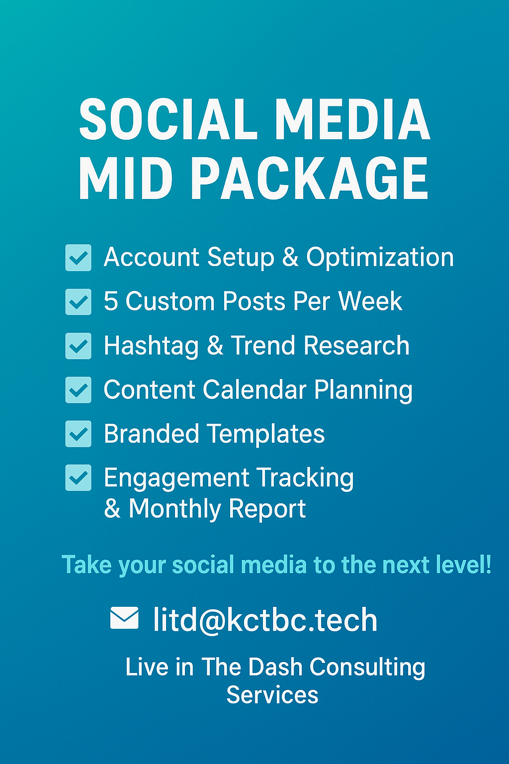 Social Media Mid Package