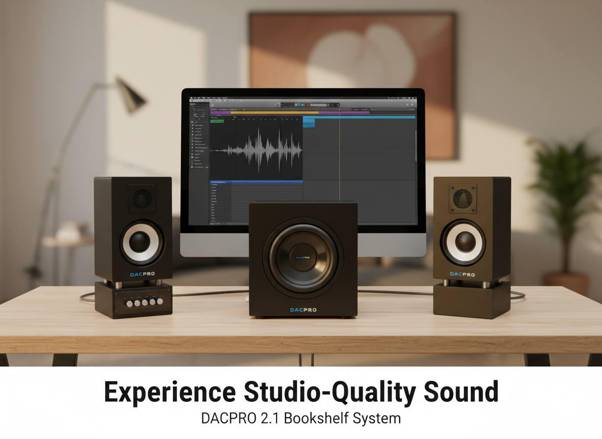 Gandharva Series 2.1 Bookshelf Speakers 