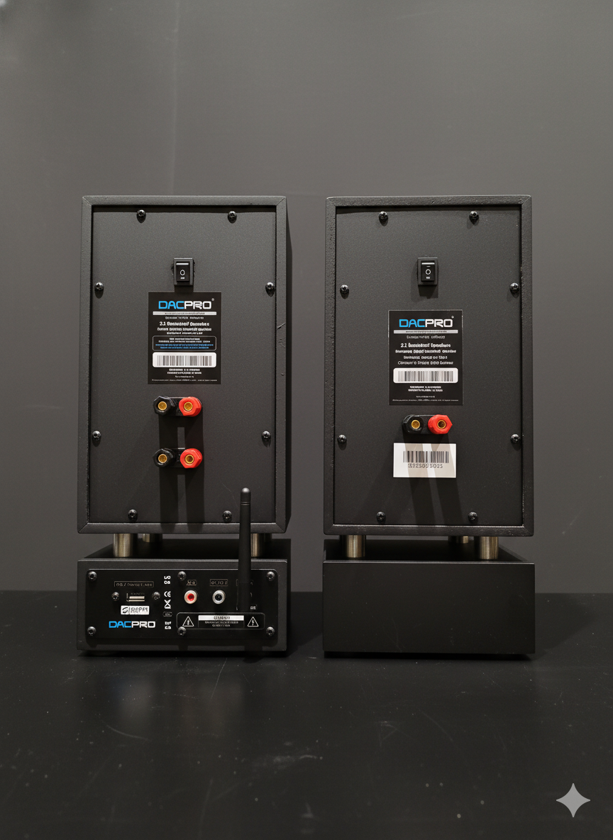 Gandharva Series 2.1 Bookshelf Speakers 