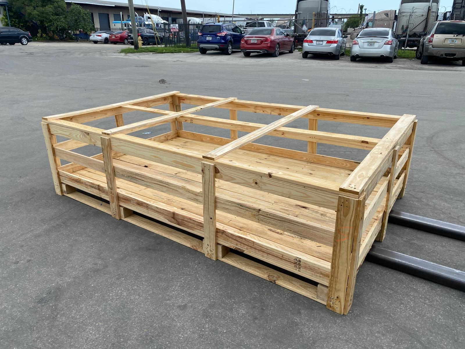 Large Wooden Shipping Crate - inquire for pricing based on size