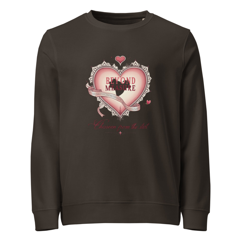 God's Love Is Beyond Measure Unisex organic sweatshirt