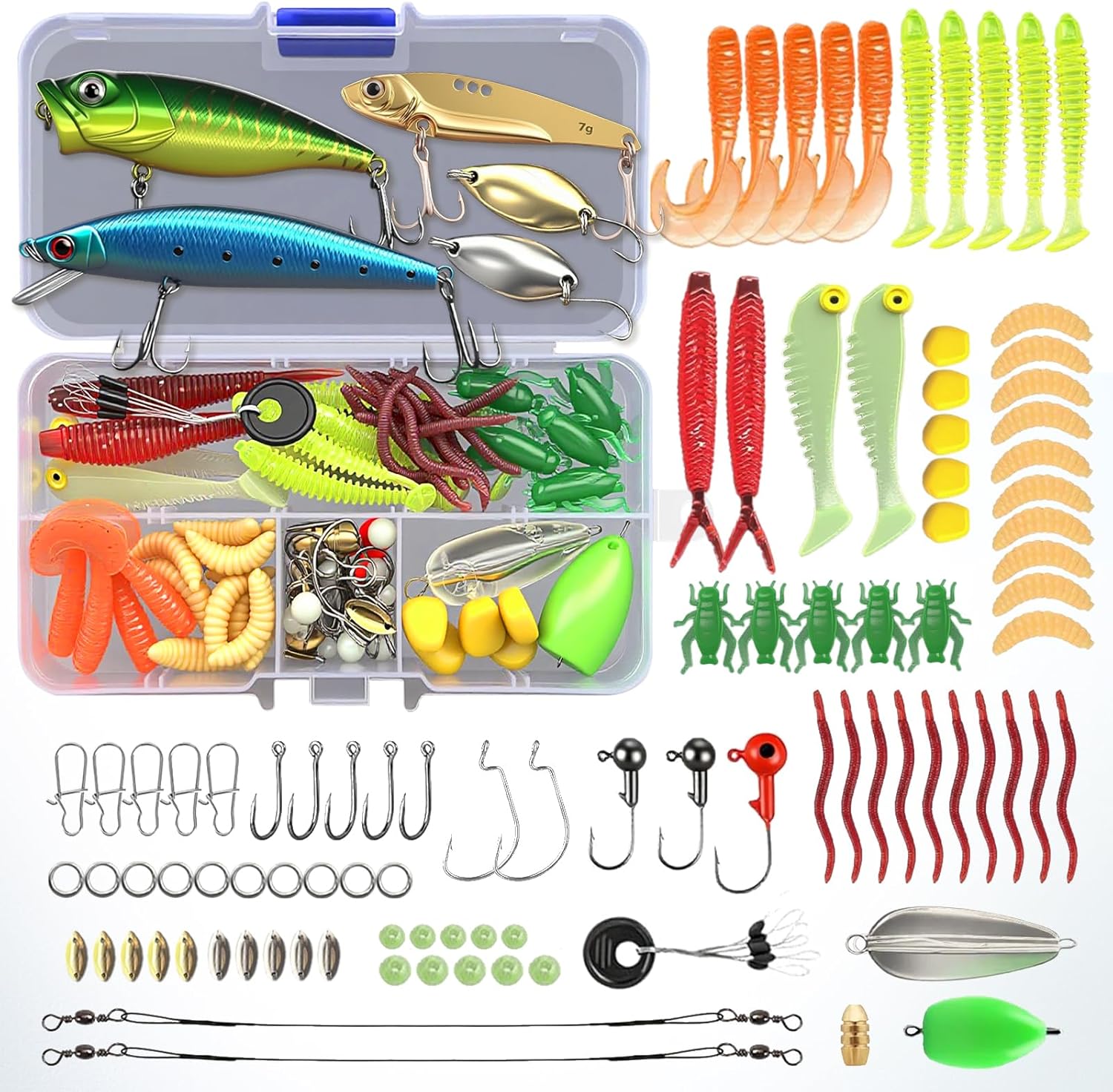 Žvejybos masalų rinkinys