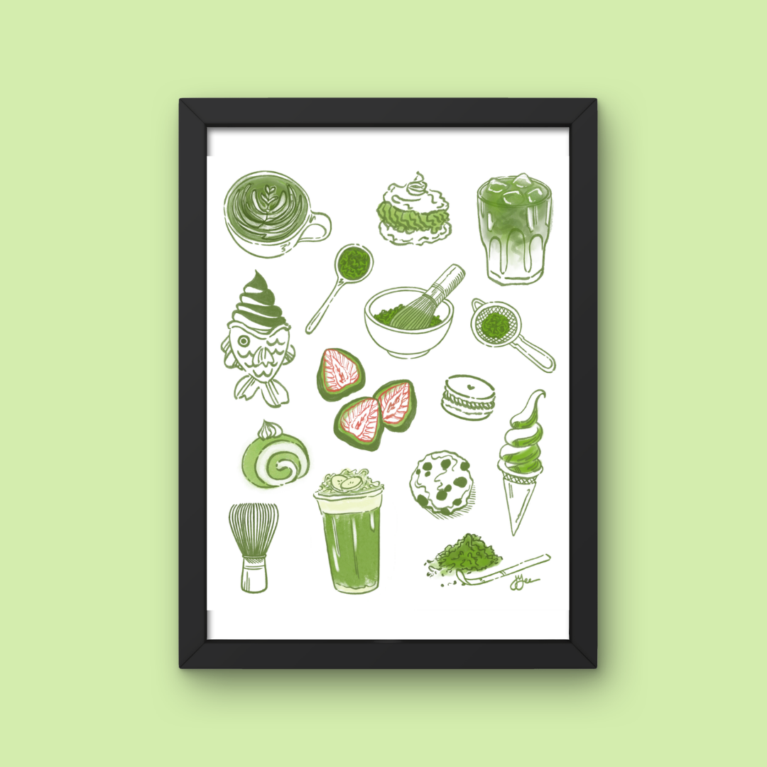 Matcha Lover Art Print