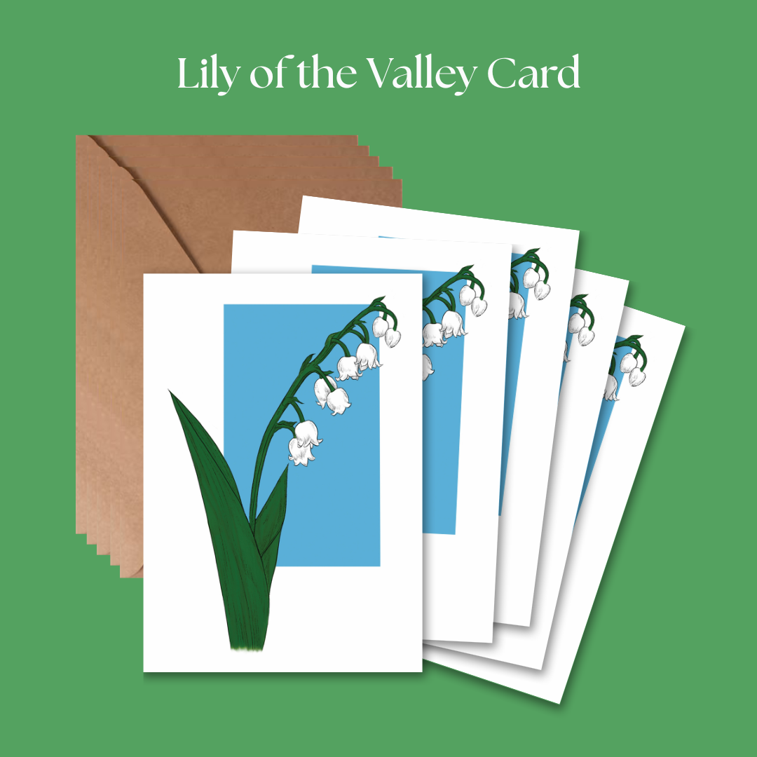 Lily of the Valley Greeting Card Set