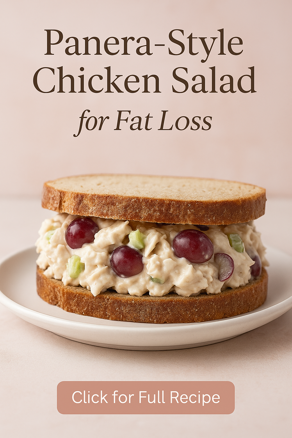 Panera-Style Chicken Salad for Fat Loss β High Protein + Hormone Friendly π½οΈ