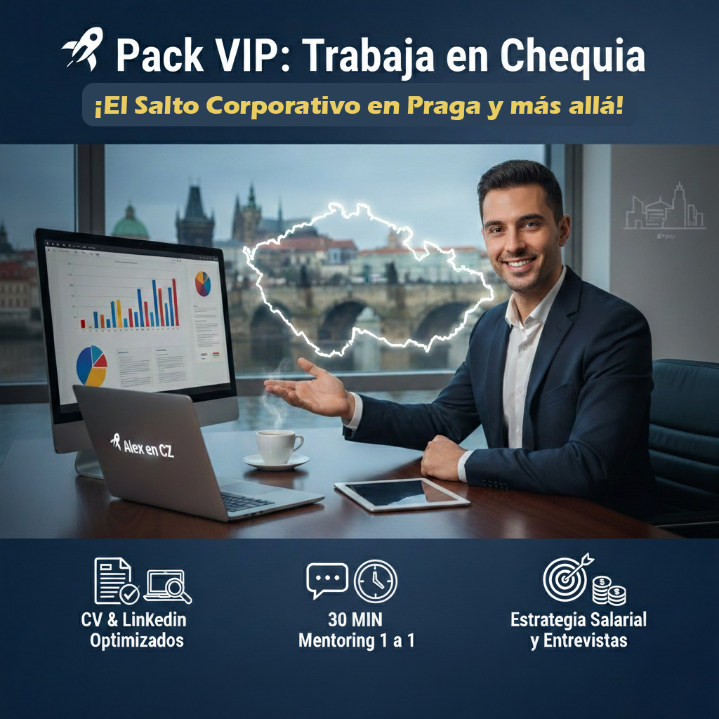 🚀 Pack VIP: Trabaja en Chequia