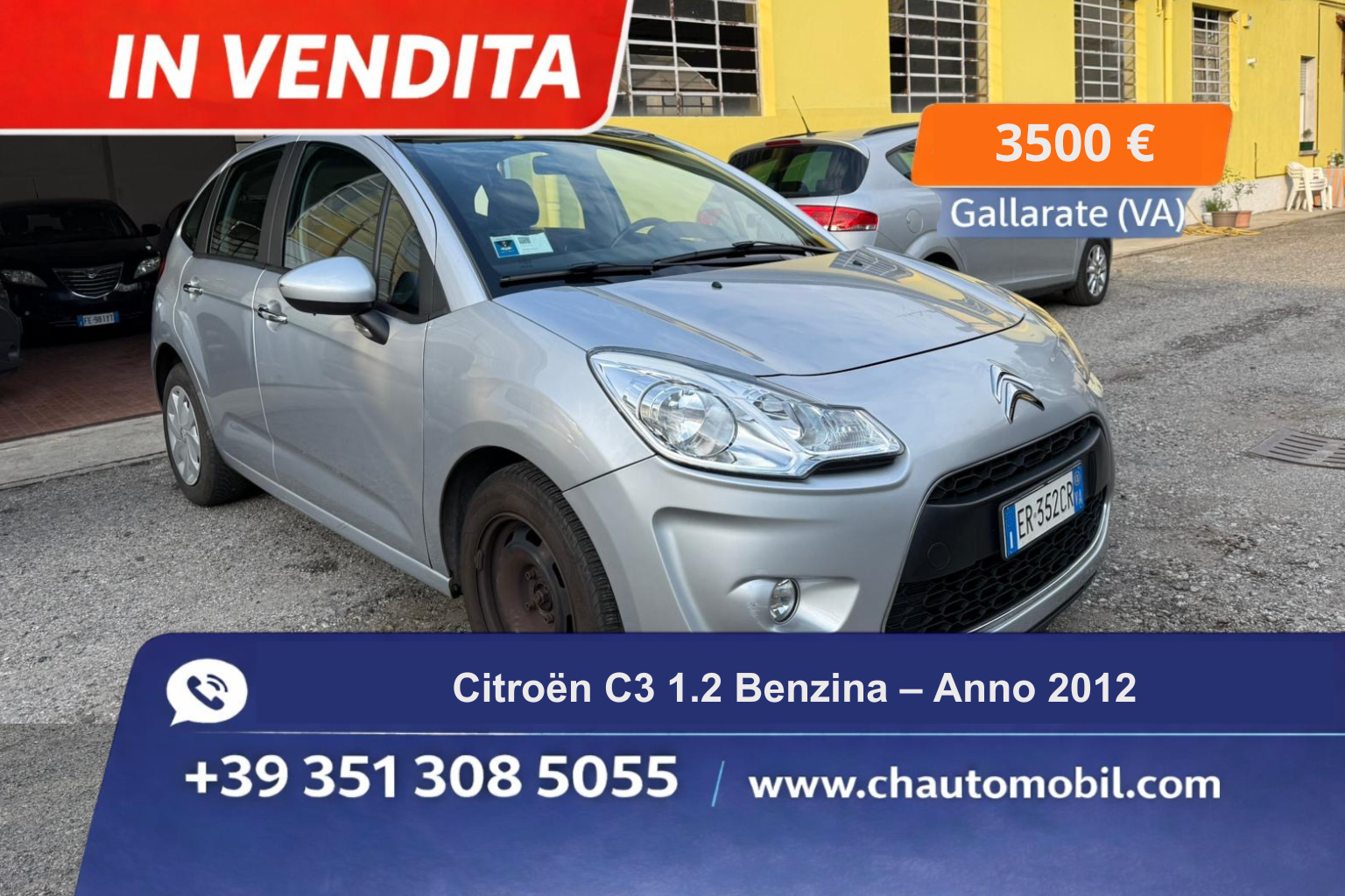 Citroën C3 1.2 Benzina – Anno 2012