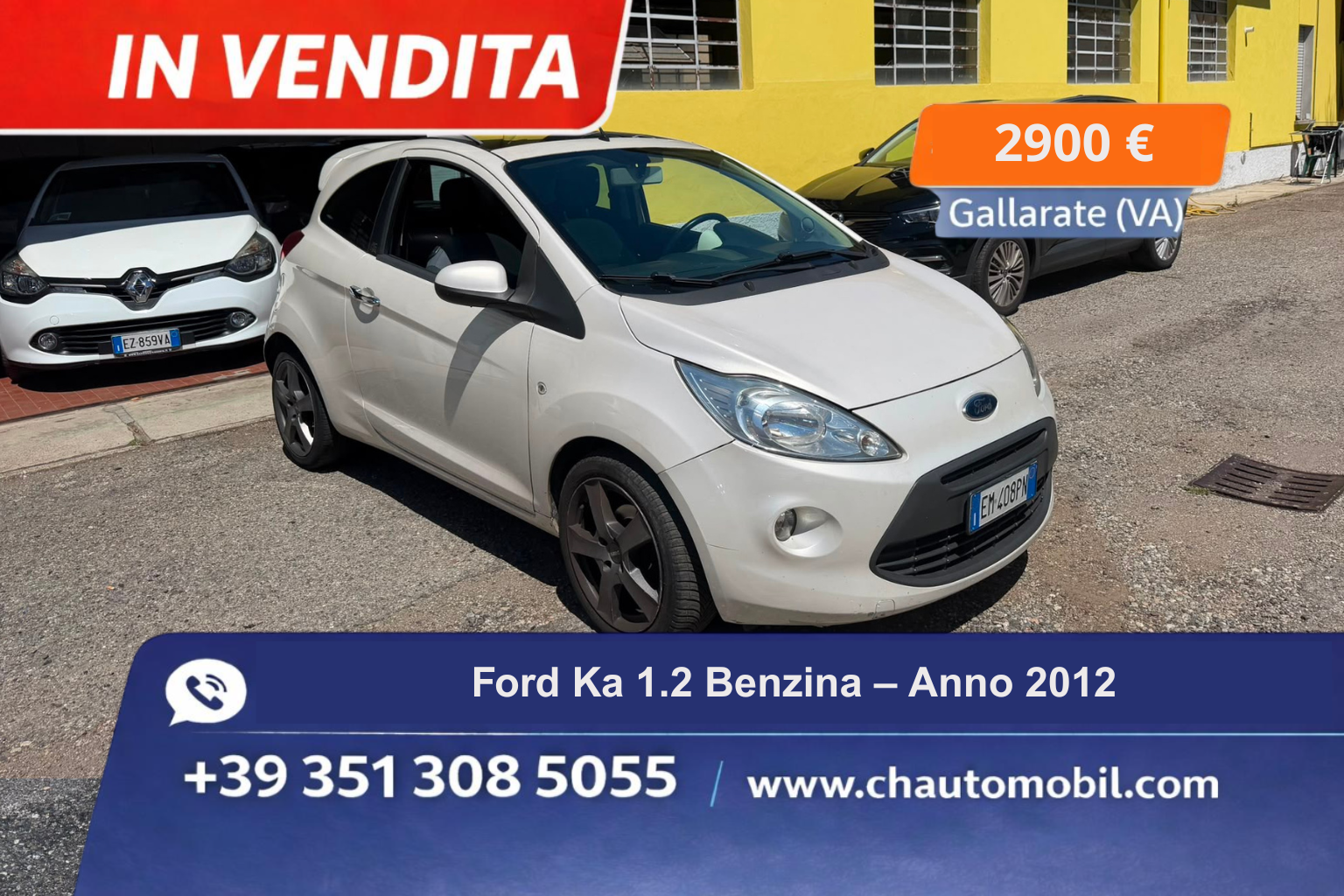 Ford Ka 1.2 Benzina – Anno 2012