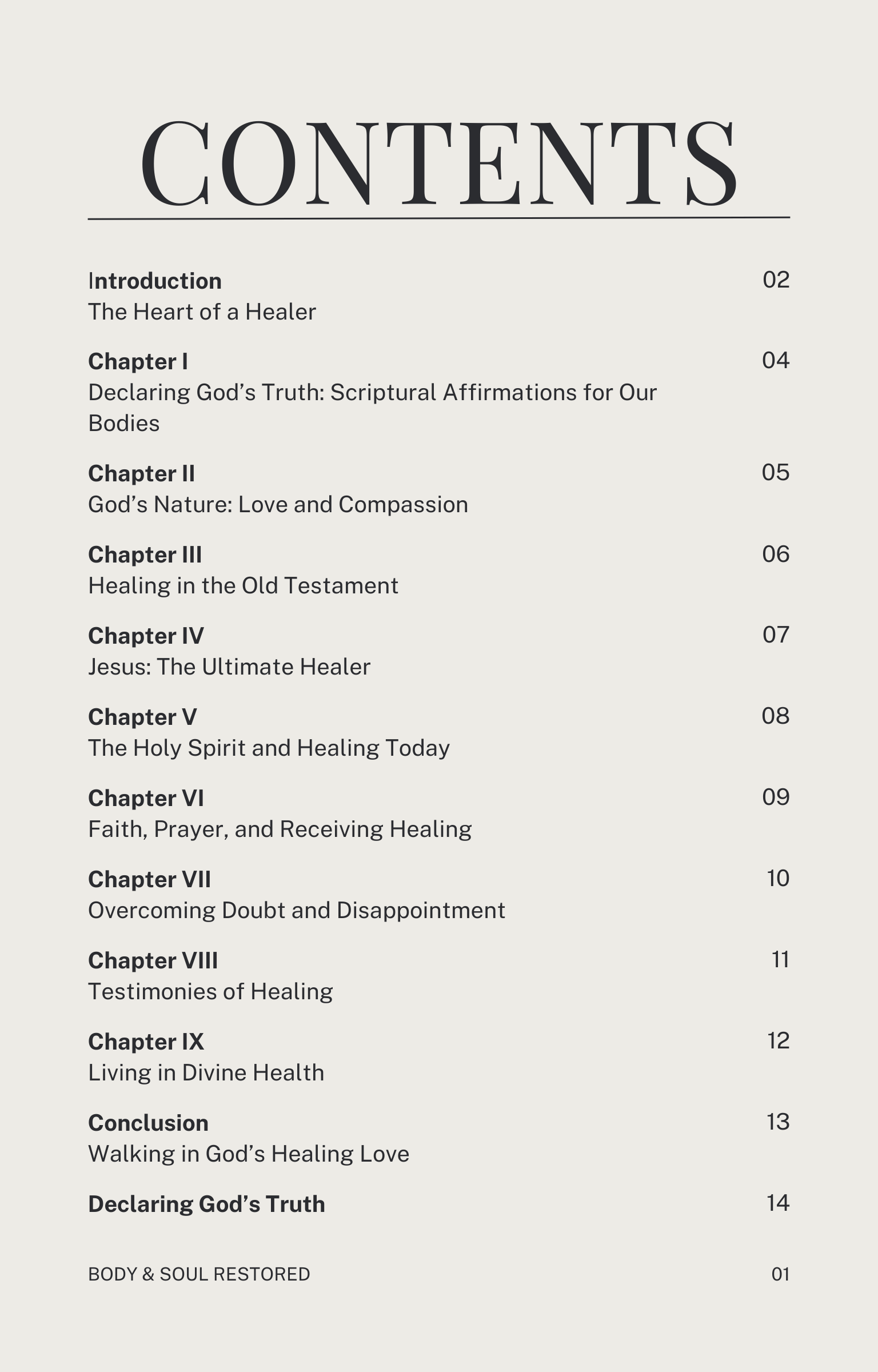 God's Desire to Heal All