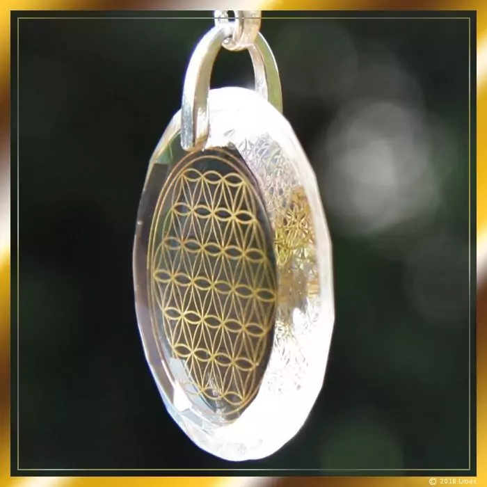 Medallón de la Flor de la Vida