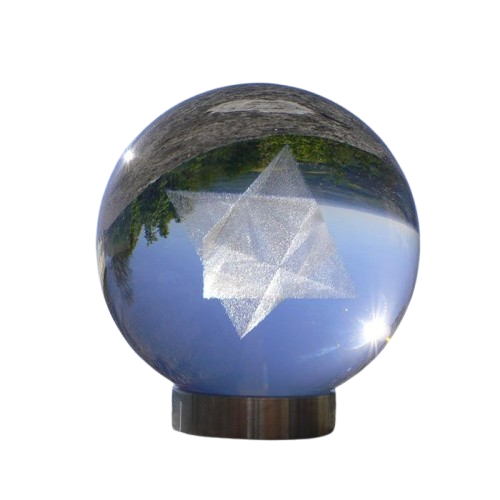 Esfera de Merkaba (80mm)