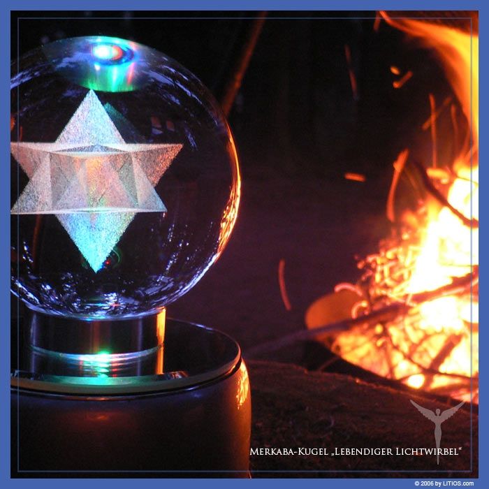 Esfera de Merkaba (80mm)