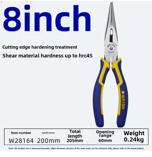 Long Nose Pliers Chrome Plated