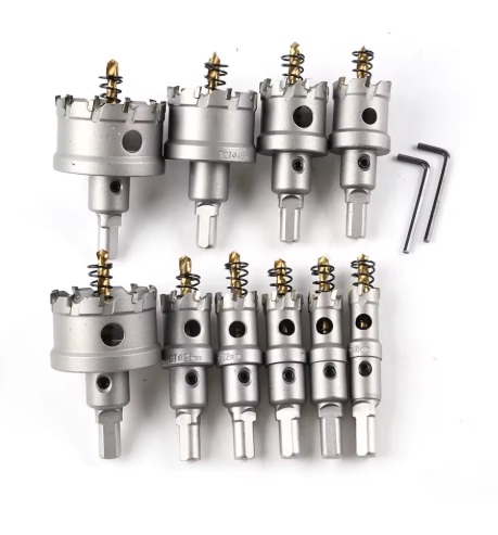 TCT Carbide Tipped Core Drill Bit – Heavy-Duty Hole Saw for Metal, Concrete & Stainless Steel