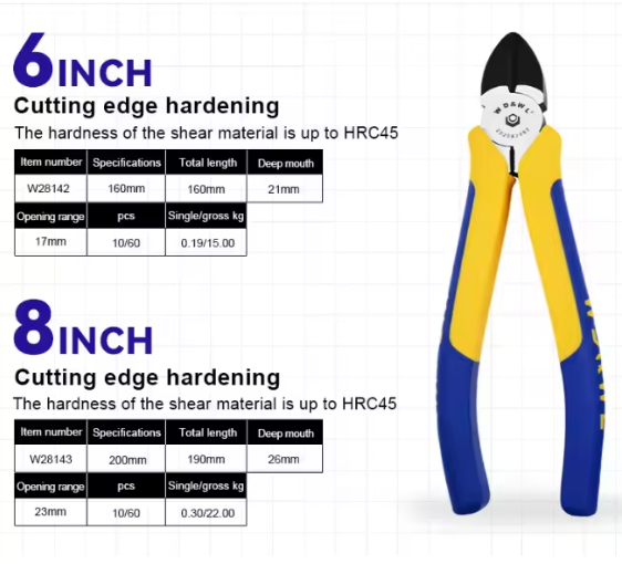 Side Cutting Pliers Chrome plated