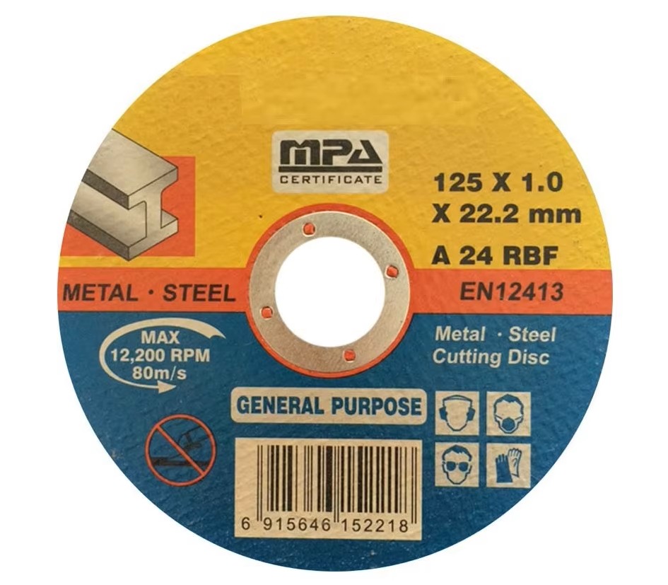 Metal Cutting Disc Abrasive Cutting Disc Iron Steel Cutting and Grinding Disc for Metal