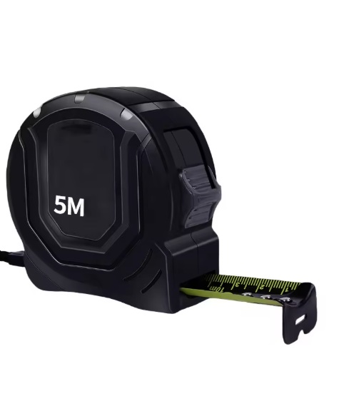 Heavy-Duty 5M Tape Measure | Accurate Metric Measurement Tool with Easy-Grip Case