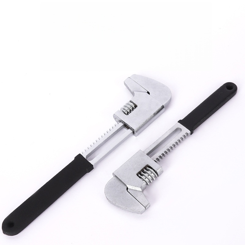 Durable 11-Inch Heavy Duty Adjustable Pipe Wrench – 0-75mm Jaw Opening for Professional Plumbing & Maintenance