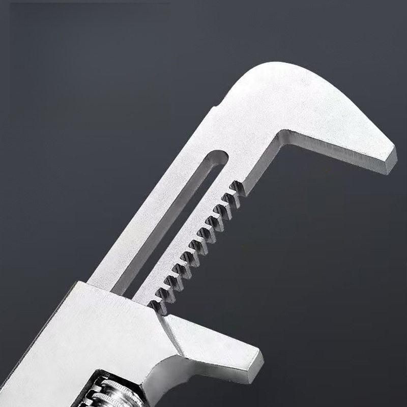 Durable 11-Inch Heavy Duty Adjustable Pipe Wrench – 0-75mm Jaw Opening for Professional Plumbing & Maintenance