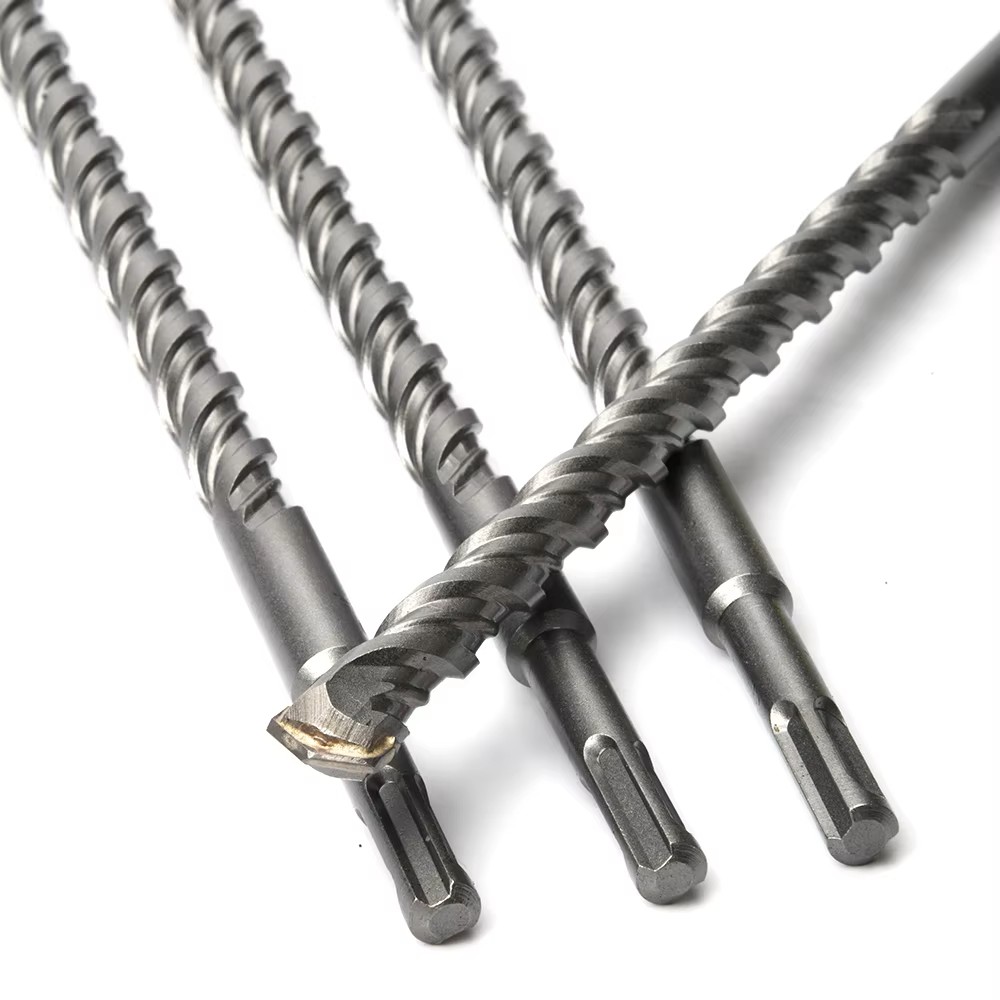 SDS Max Plus Shank Tungsten Carbide Tip Hammer Concrete Drill Bits for Concrete Granite Masonry Brick Drilling
