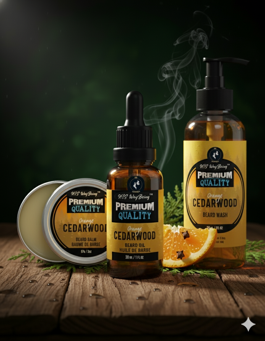 Beard Care - Orange Cedarwood