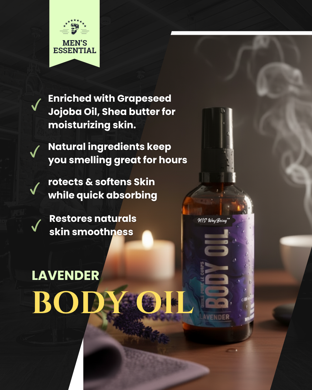 Premium Body Oil Mositurizer