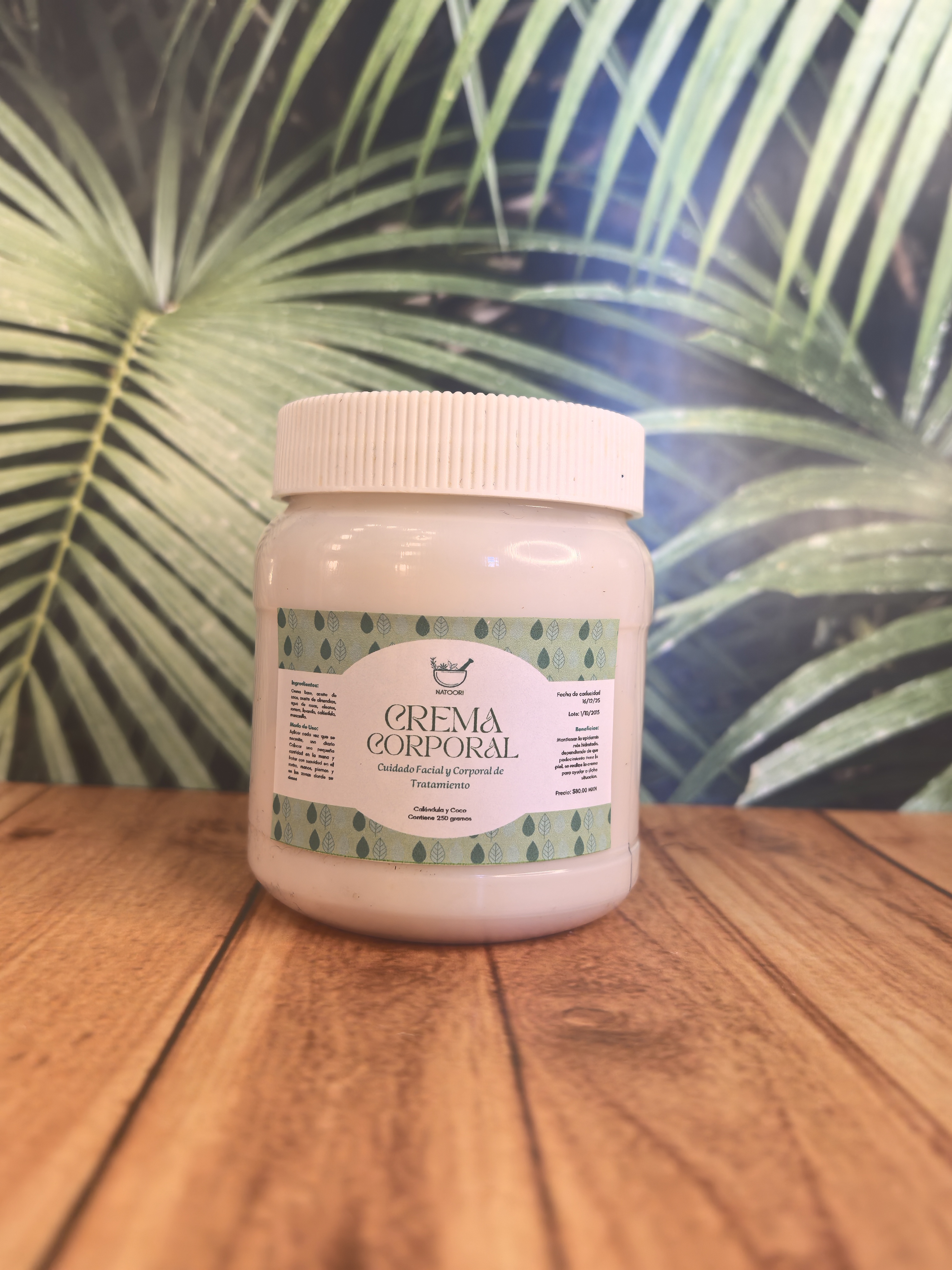 Crema Corporal para Cara y  Cuerpo