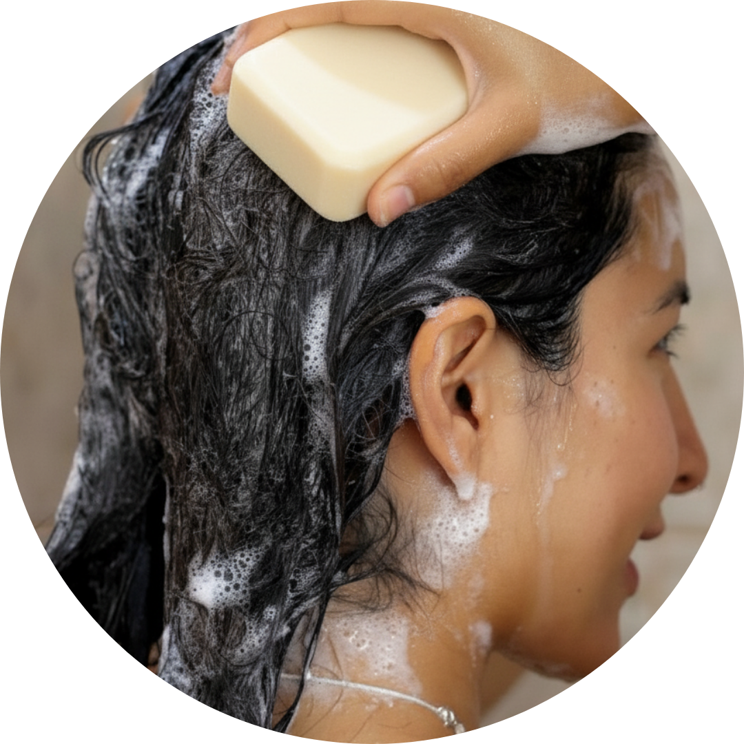 Acondicionador de cabello sólido