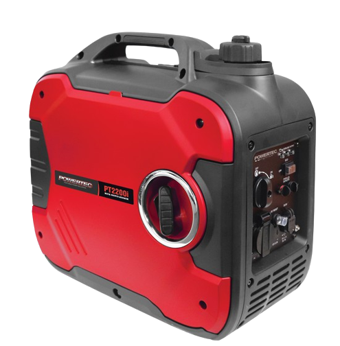 1 X Powertec 2000W Silenced Inverter Generator