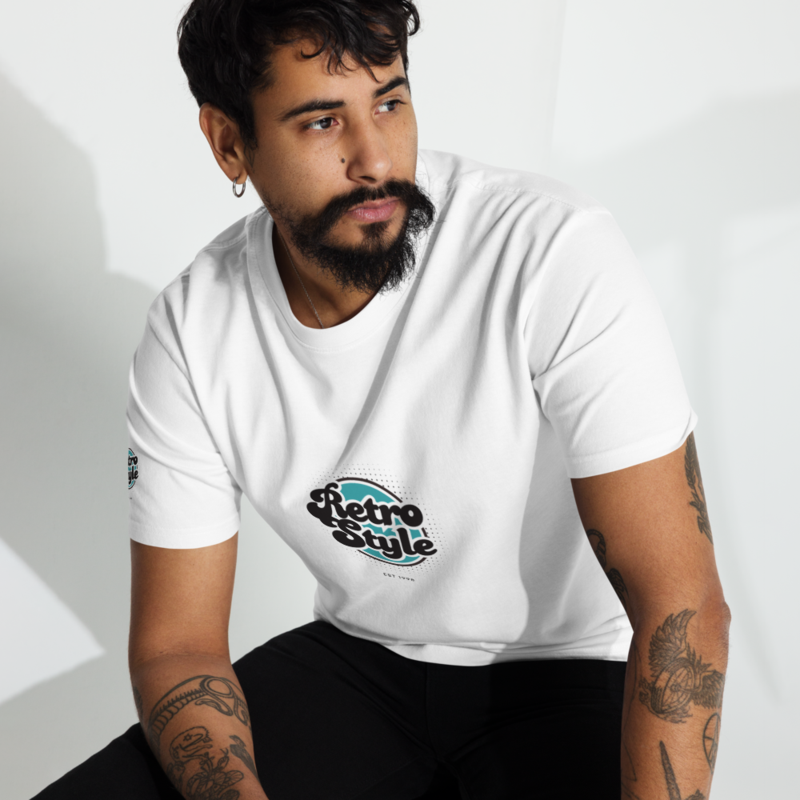 Men’s Retro Style Premium Heavyweight Tee