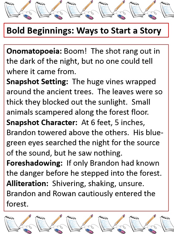 Bold Beginnings and Catchy Conclusions: How to Begin and End Writing