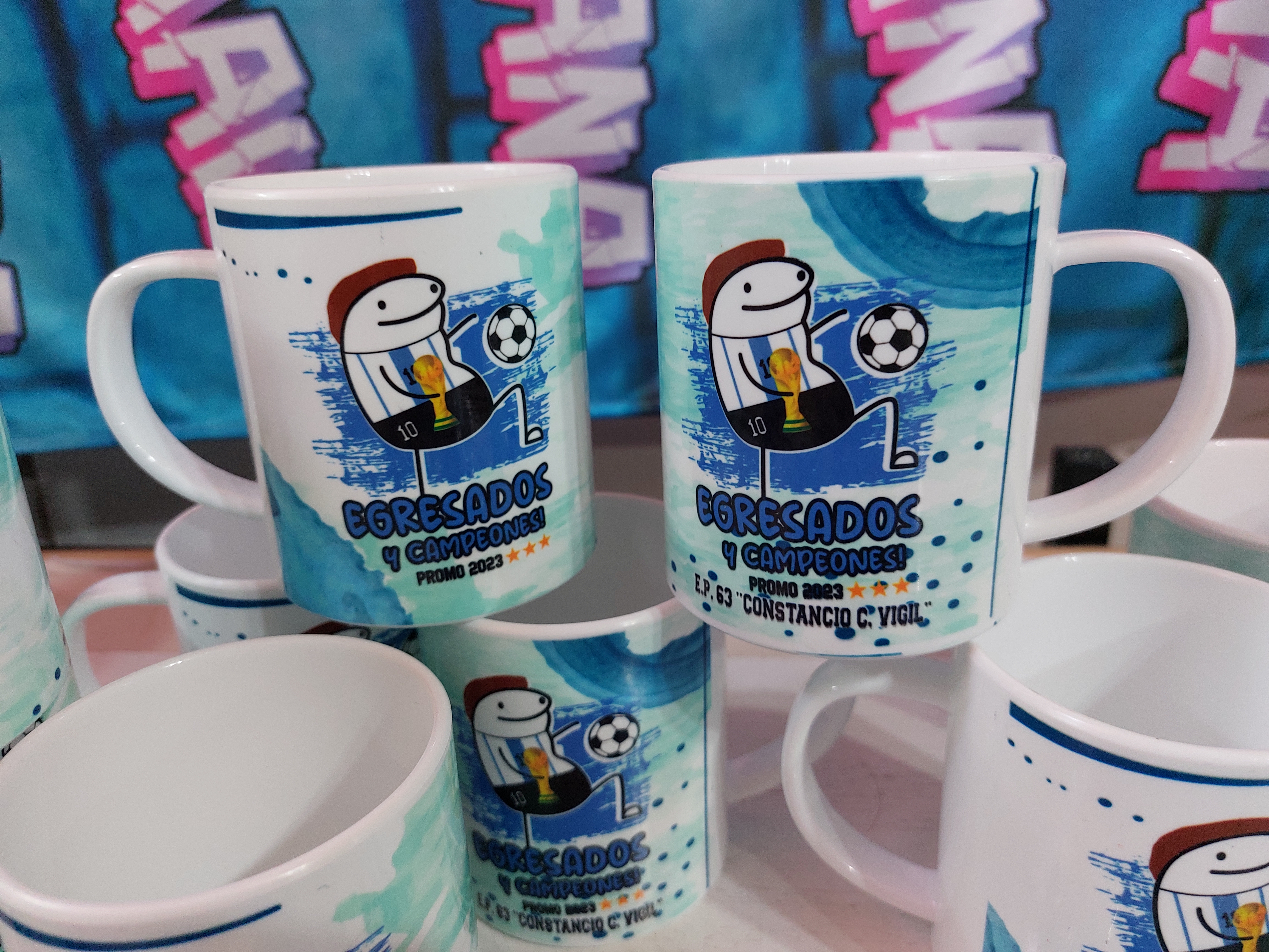 Taza de polimero personalizadas. CONSULTAR PROMOS POR COMPRA GRUPAL!!!