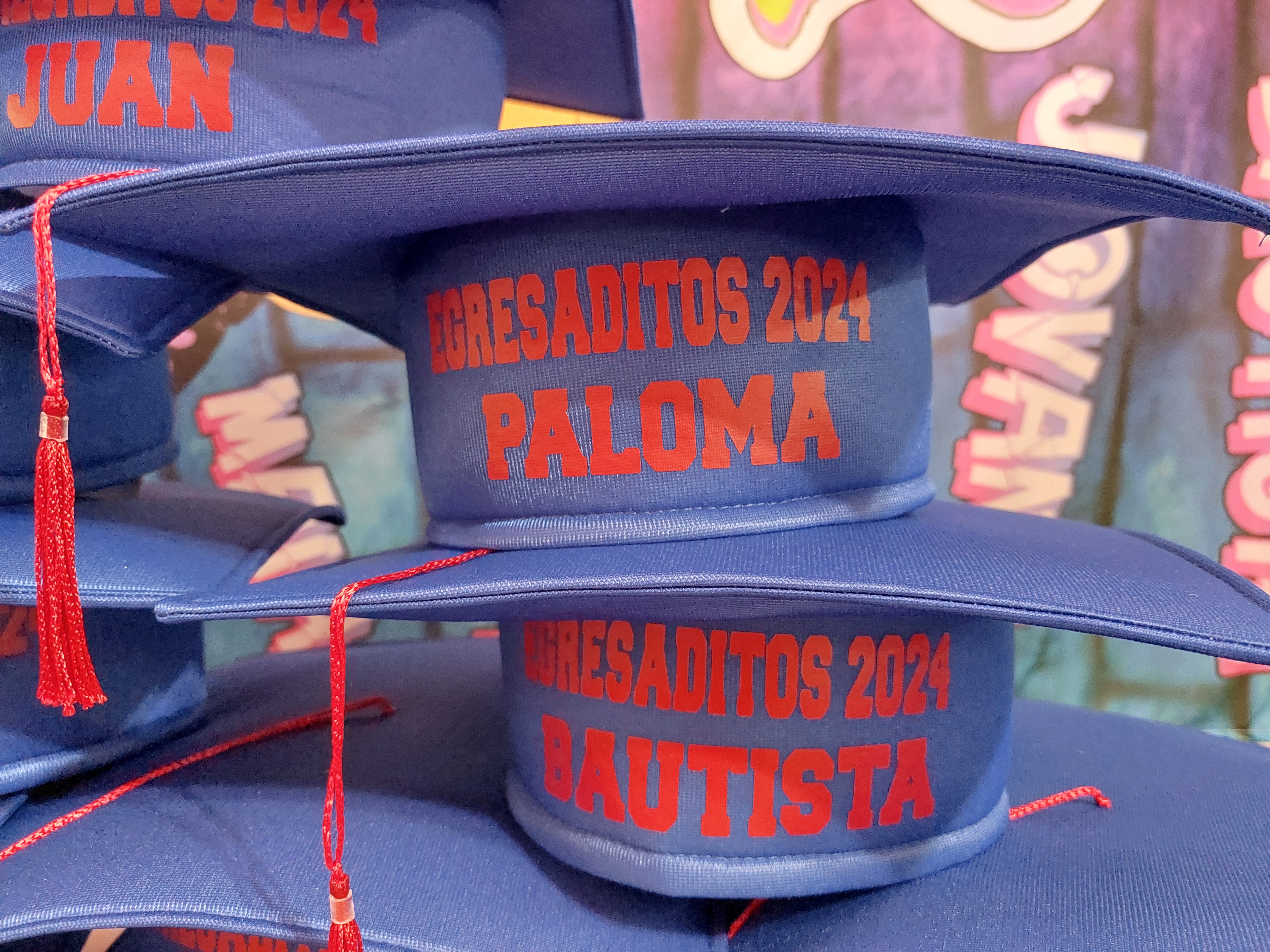 Birrete de tela de graduación personalizado. CONSULTAR PROMOS POR COMPRA GRUPAL!!!