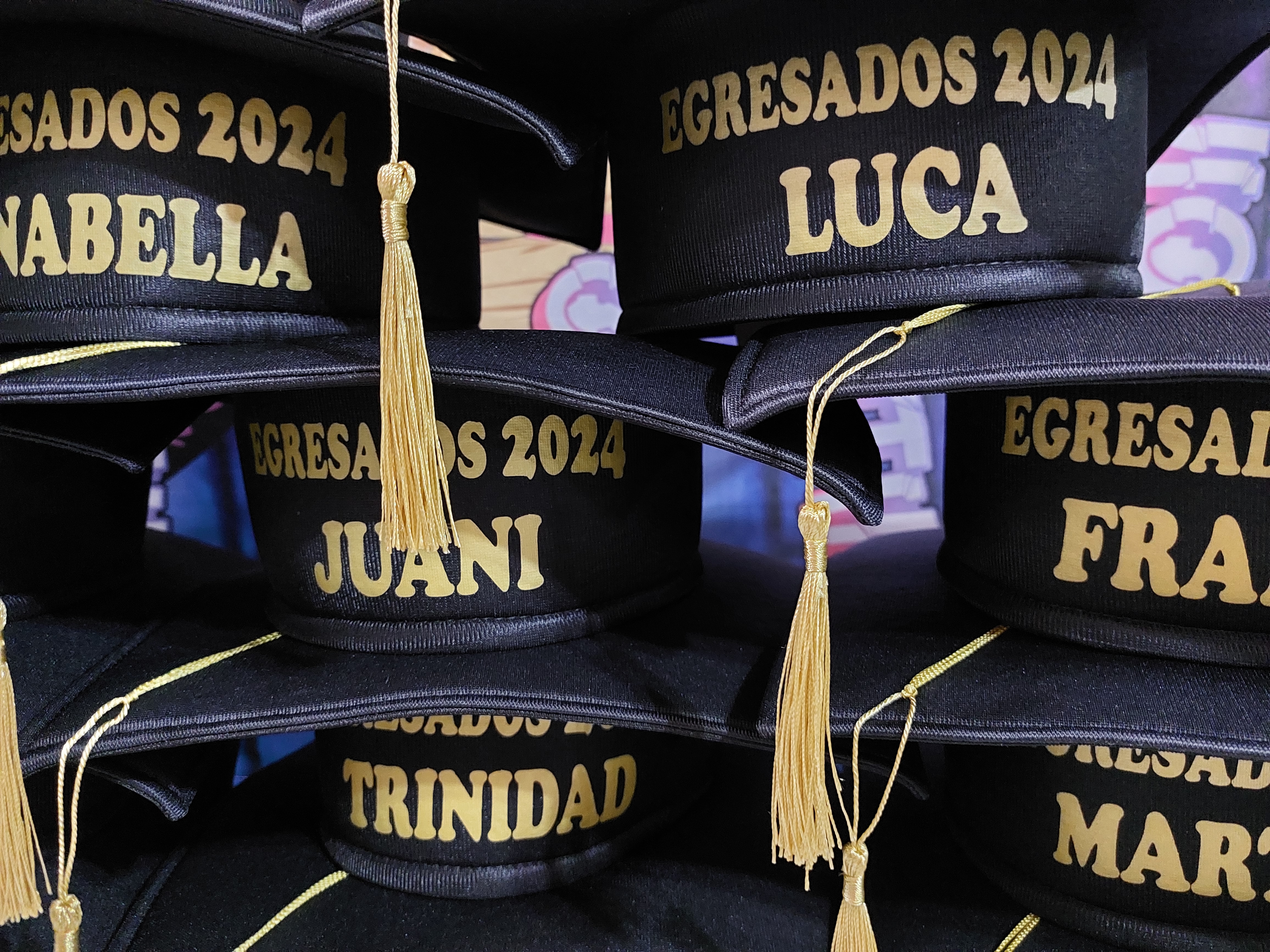 Birrete de tela de graduación personalizado. CONSULTAR PROMOS POR COMPRA GRUPAL!!!