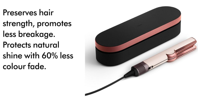 Dyson Airstrait™ dryer and straightener (Ceramic Pink/Rose Gold)