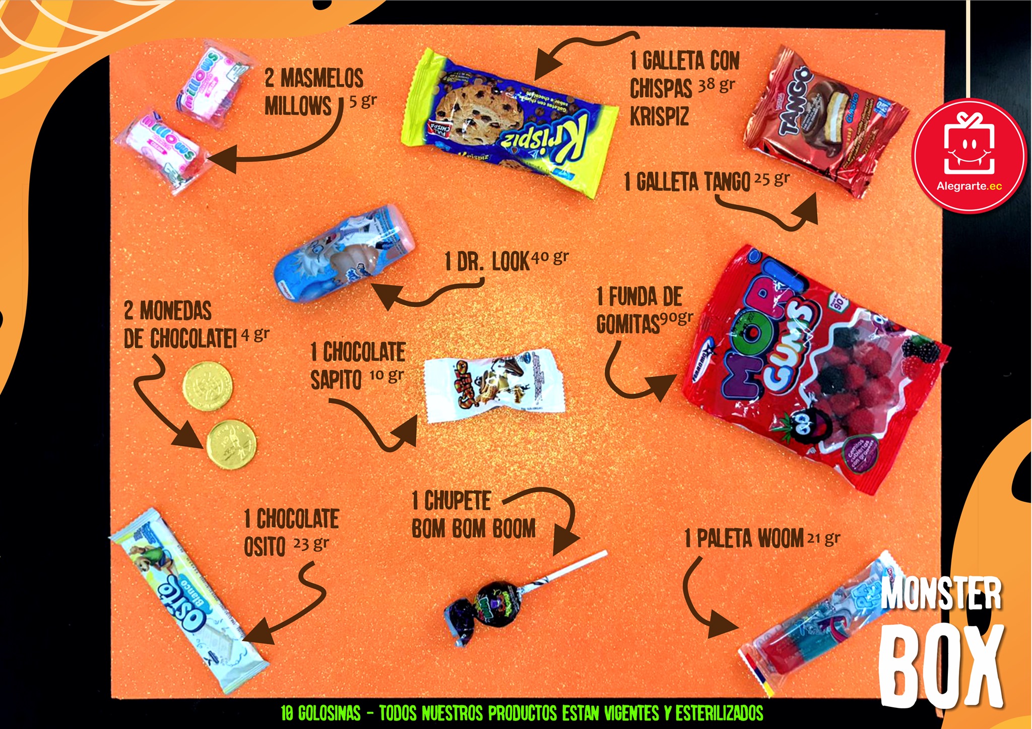 Monster Box de Halloween