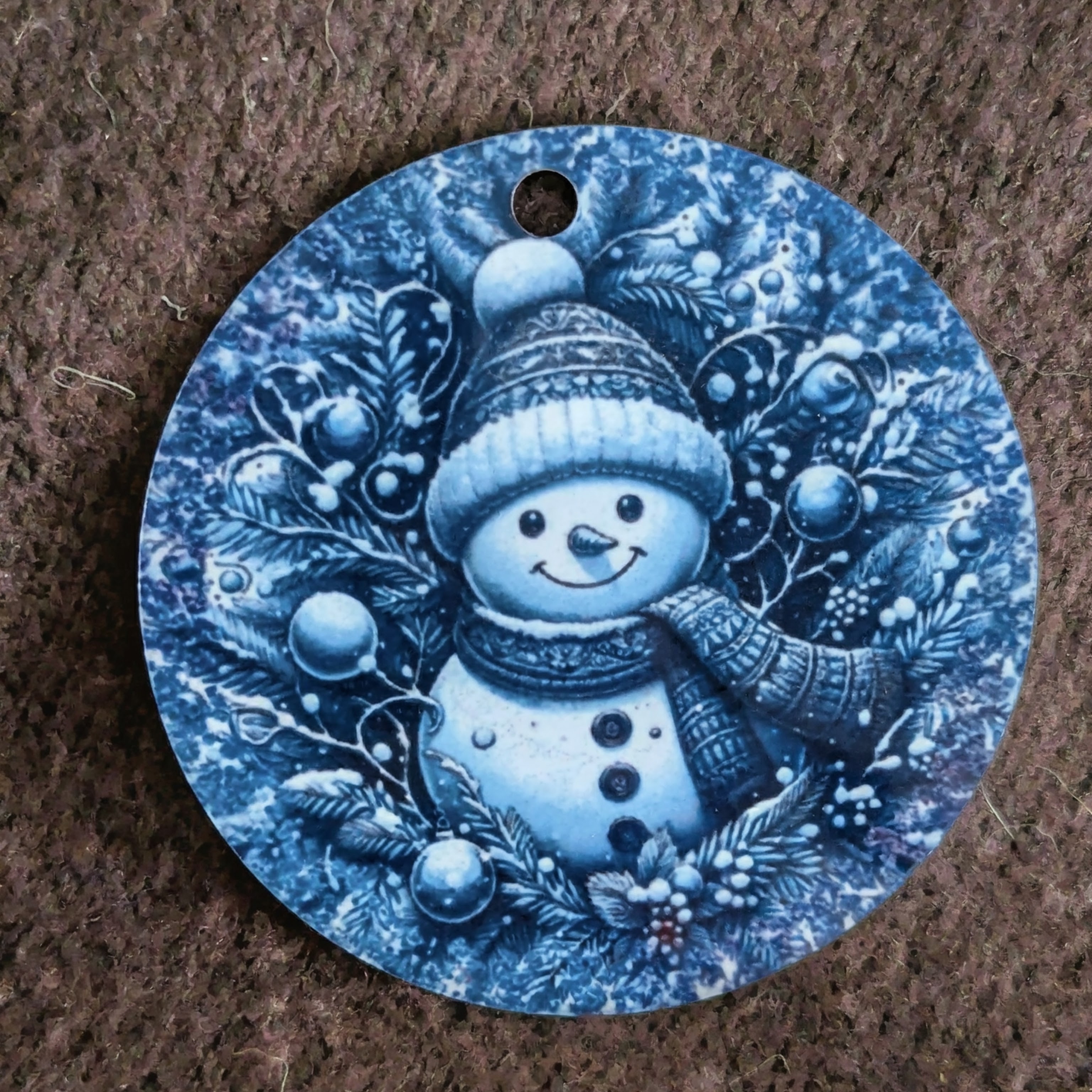 2" Metal Ornament / Medal –  Keepsake