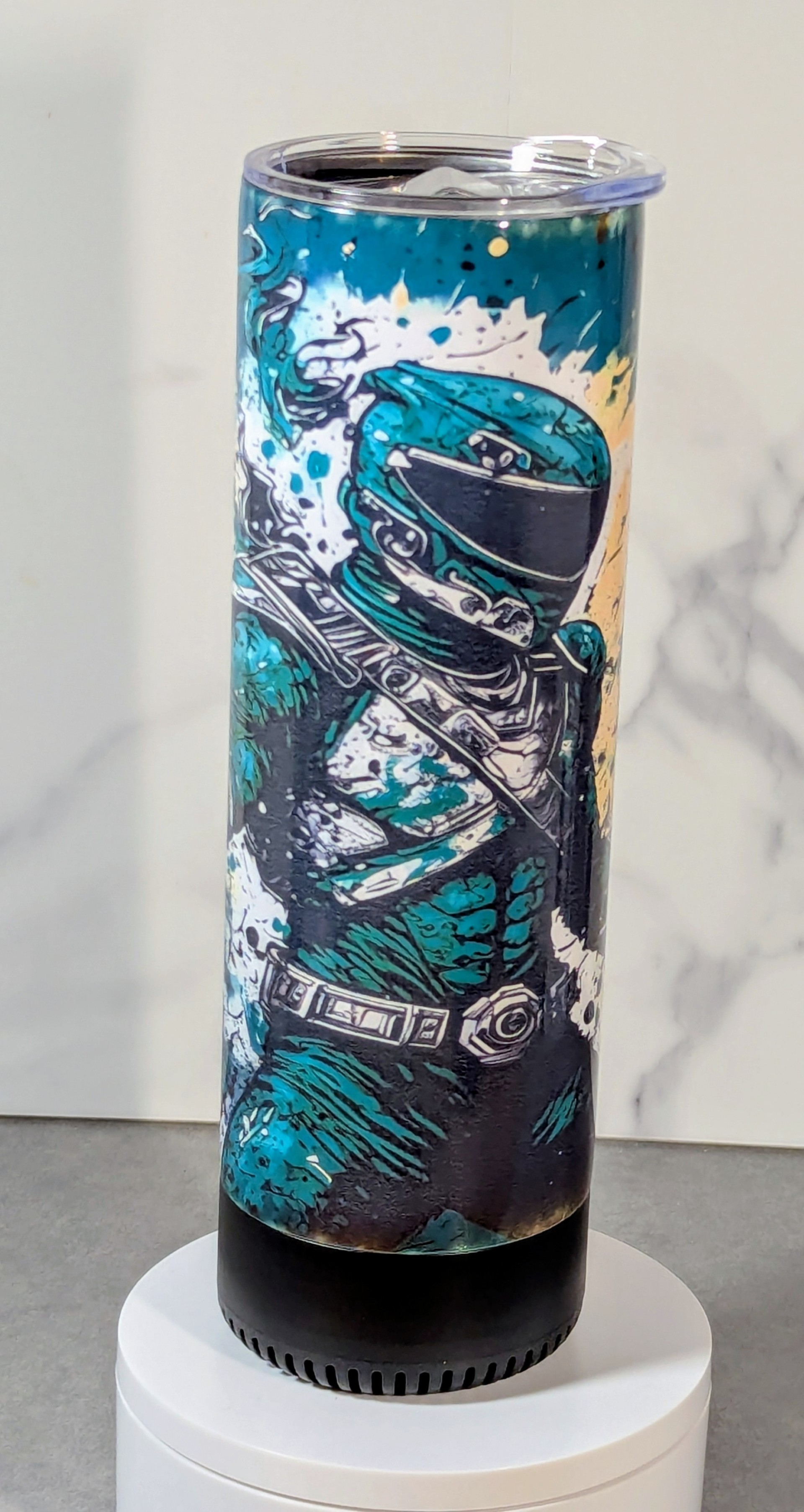 20 oz Stainless Steel Tumbler with Bluetooth Speaker