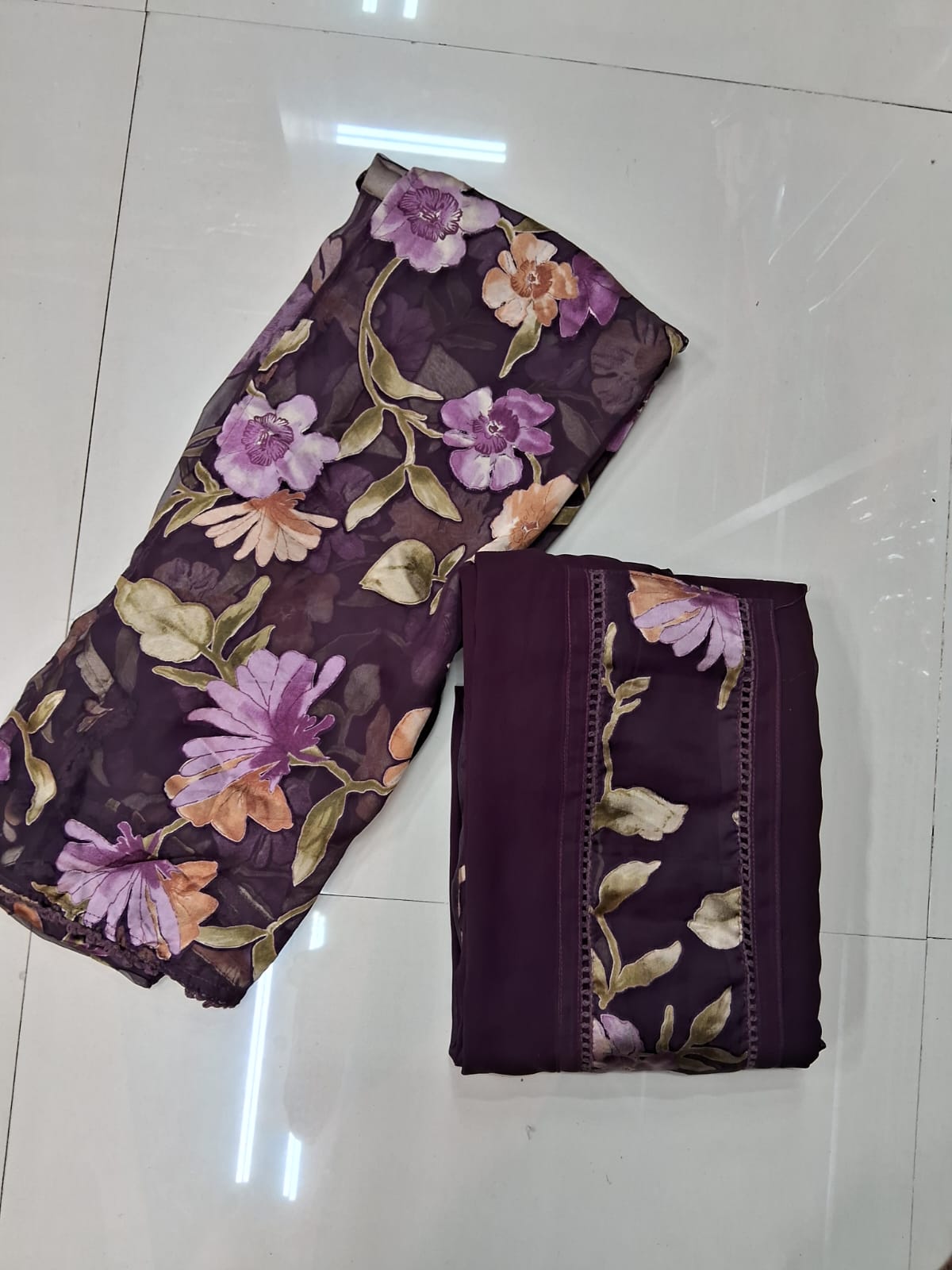 ✨ Georgette Churidhar Set..