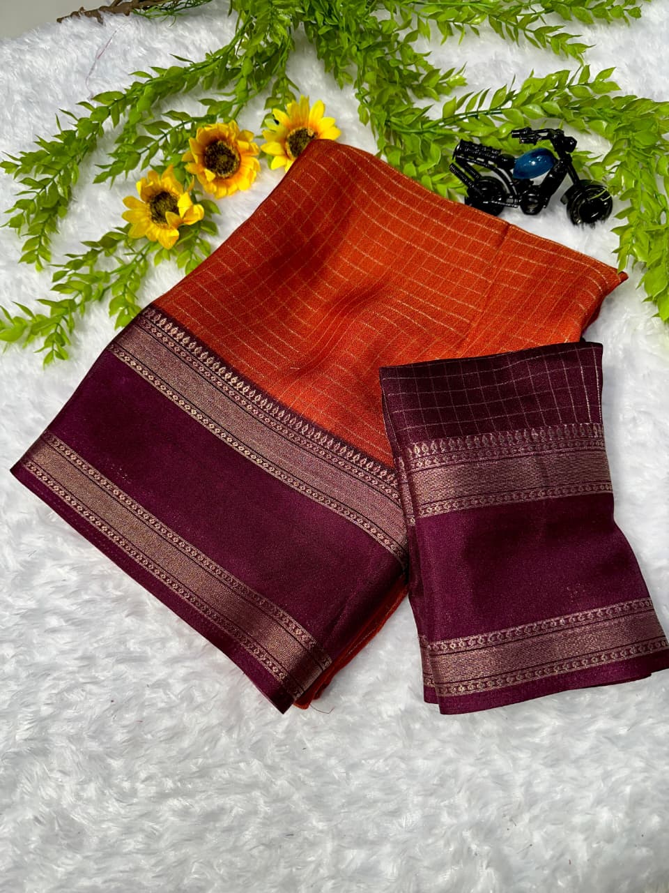 ✨ Soft Dola Silk Saree – Graceful, Rich & Elegant