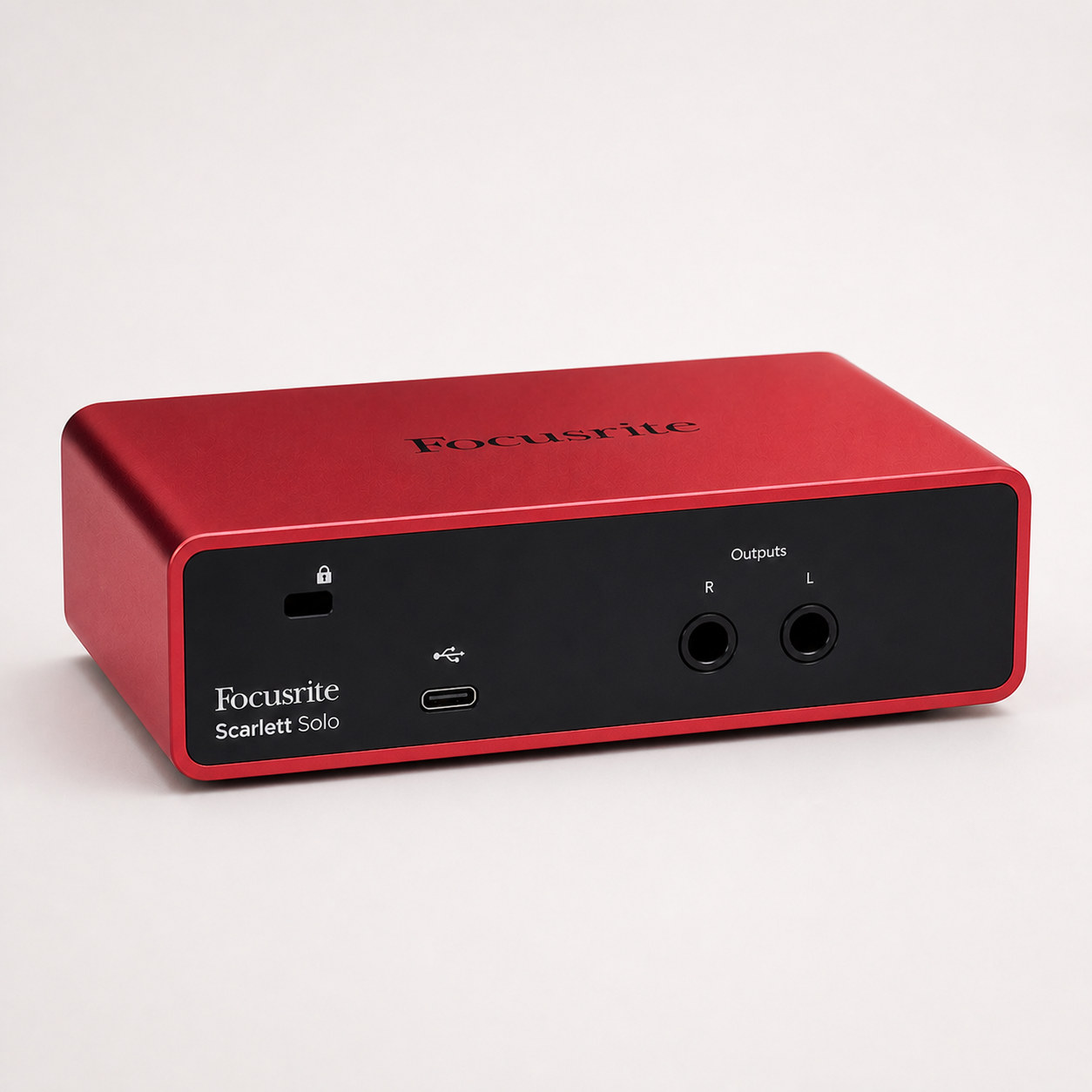 Interfaz Focusrite Scarlett Solo 4th Generación
