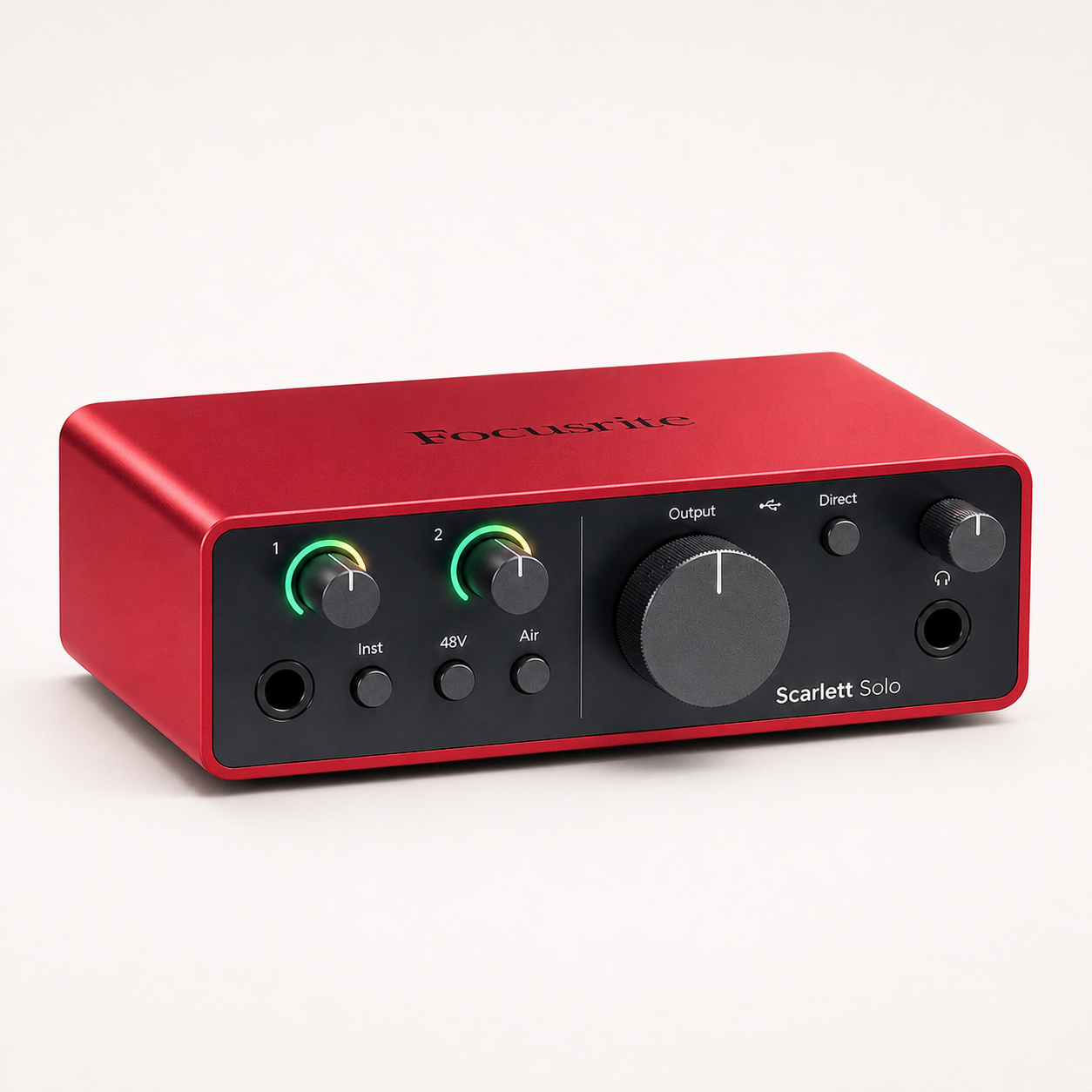 Interfaz Focusrite Scarlett Solo 4th Generación