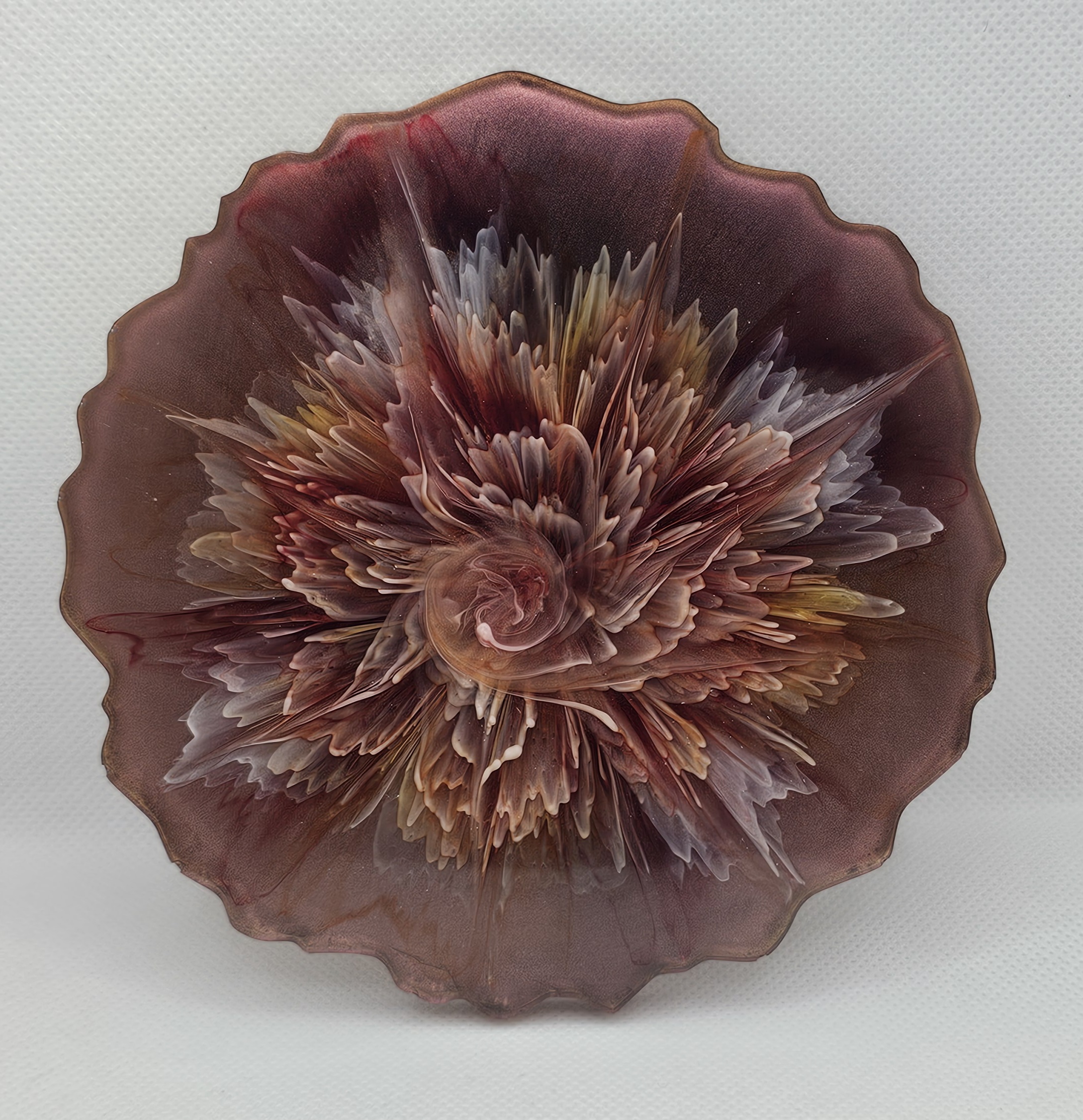 Handcrafted Decorative Large Resin Coaster